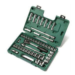 DADO CROMADO HEXAGONAL E.1/2" X 46 PZAS.  MM/PULG.