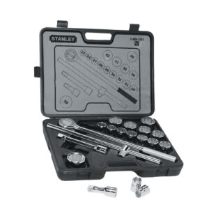 DADO CROMADO POLIGONAL E. 3/4" X 19 PZAS 22 A 50MM (STANLEY)